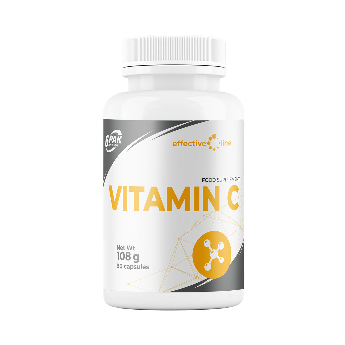6PAK Vitamin C 90 cápsulas