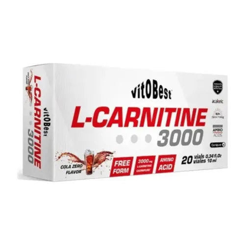 Vitobest L-Carnitine 3000 Cola 20 viales