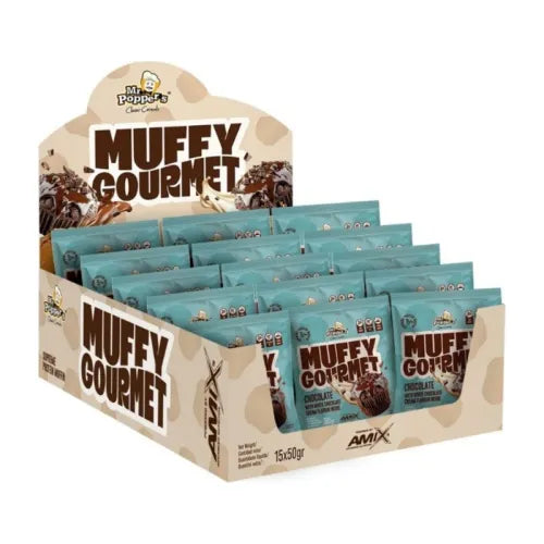Amix Mr. Popper Muffy 50 g Choco - Choco Blanco