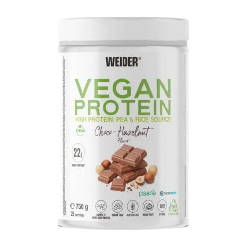 Weider Vegan Protein 750 g Choco Avellana