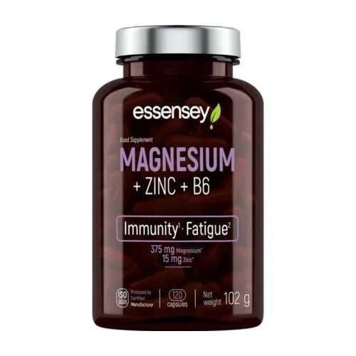 Essensey Magnesium + Zinc + B6 120 cápsulas
