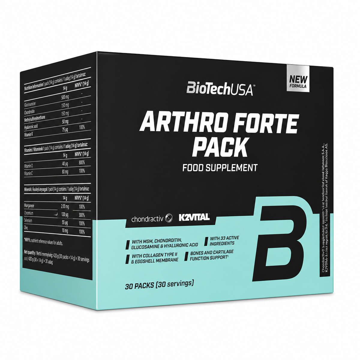 BiotechUSA Arthro Forte Pack 30 packs