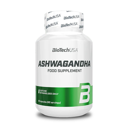 BiotechUSA Ashwagandha 60 cápsulas