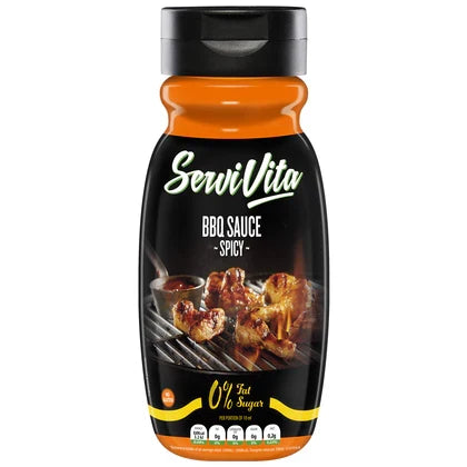Servivita Salsa Zero Barbacoa Picante 320 ml
