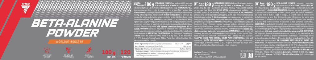 Trec Beta Alanine Powder 180 g Sandía
