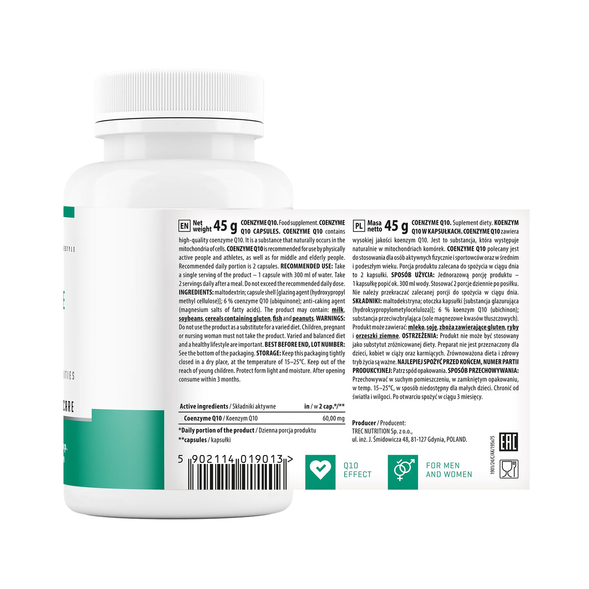 Trec Coenzyme Q10 90 cápsulas