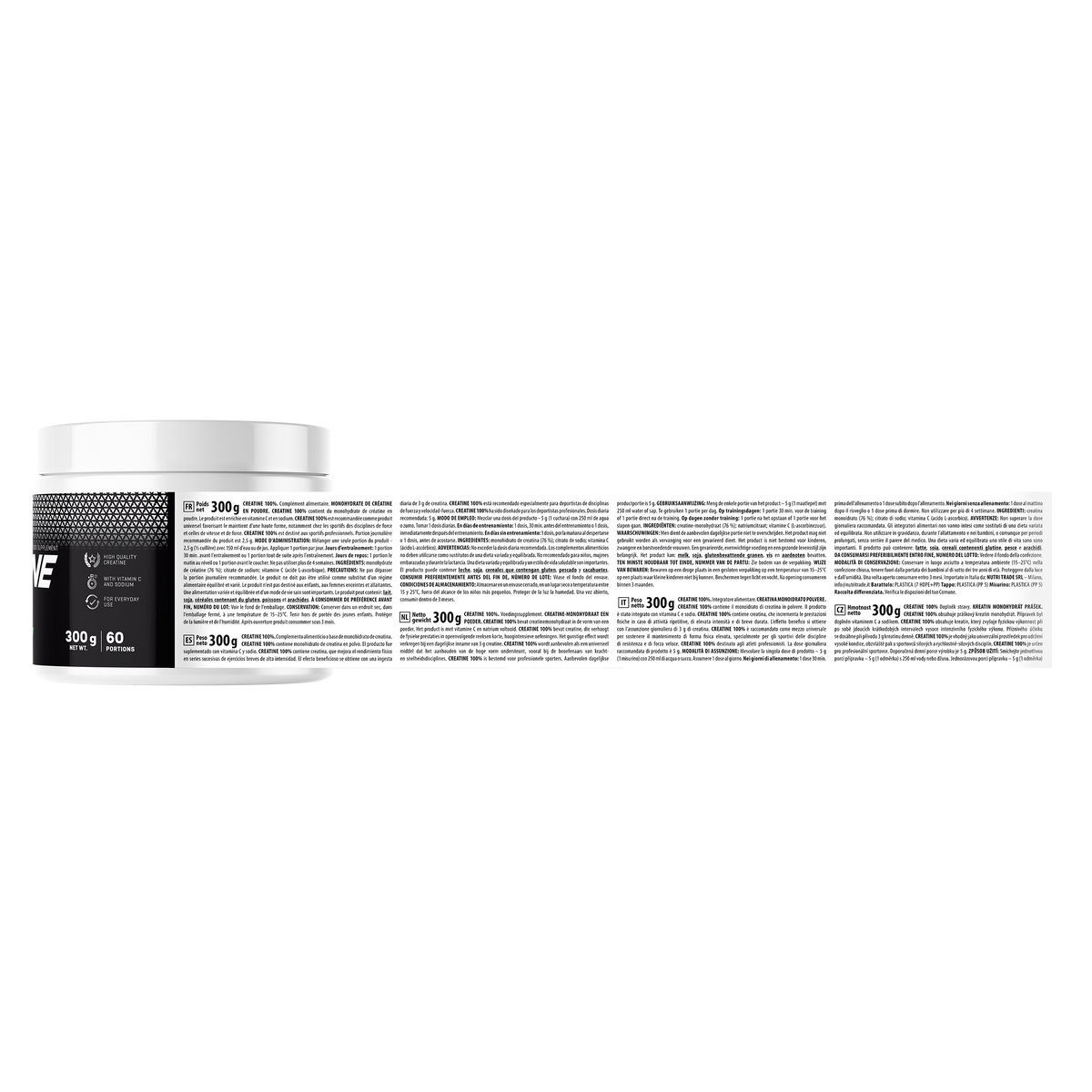 Trec Creatine 100% Monohydrate 300 g y 600 g