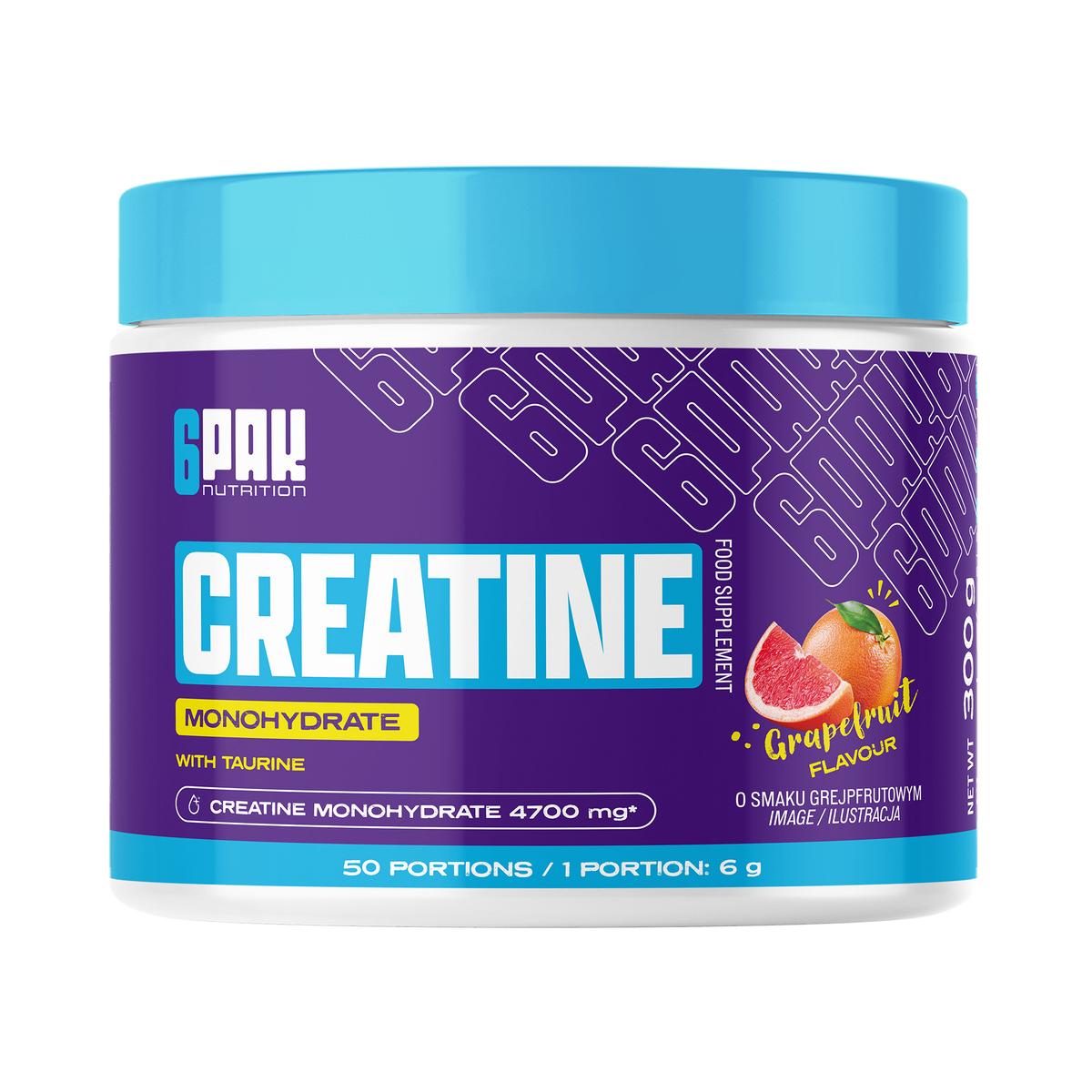 Creatine Monohydrate 6PACK