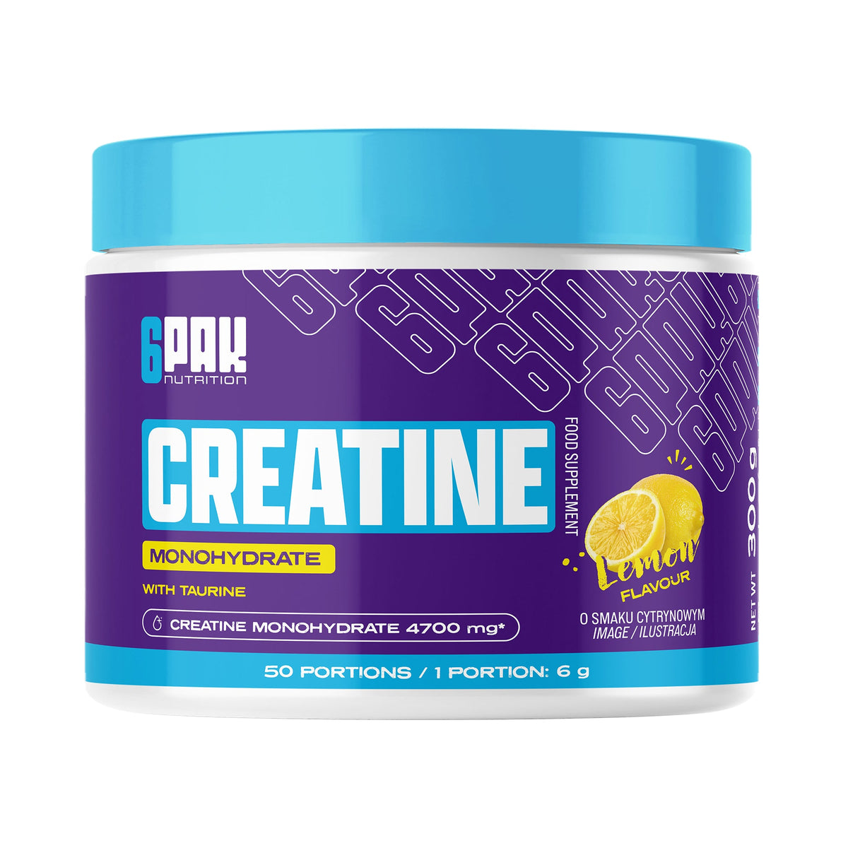 Creatine Monohydrate 6PACK