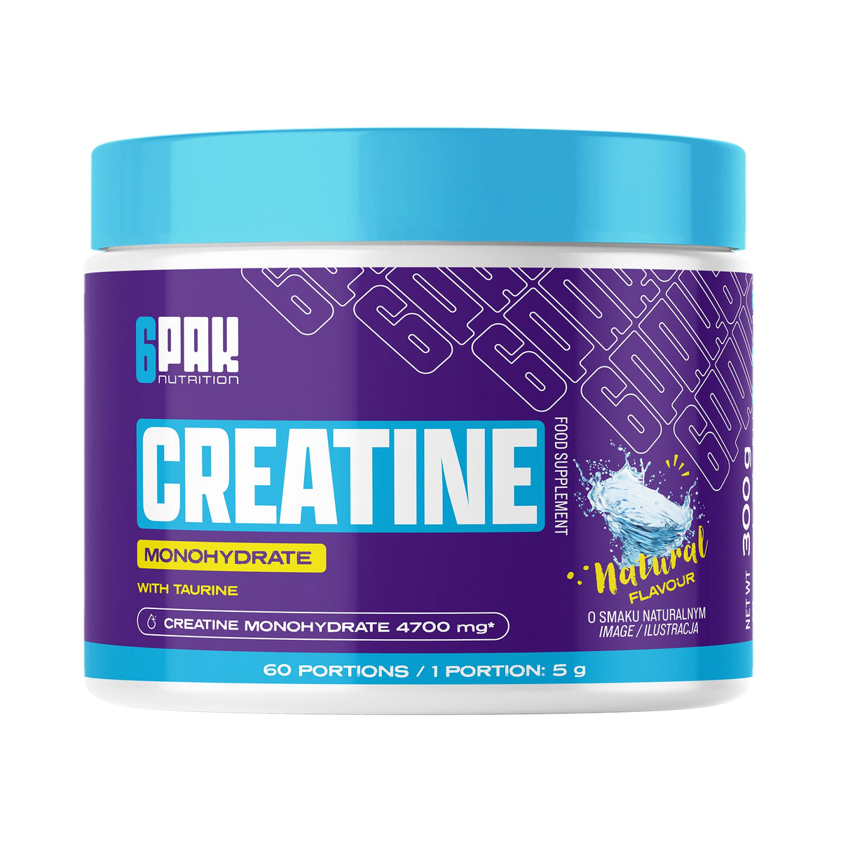 Creatine Monohydrate 6PACK