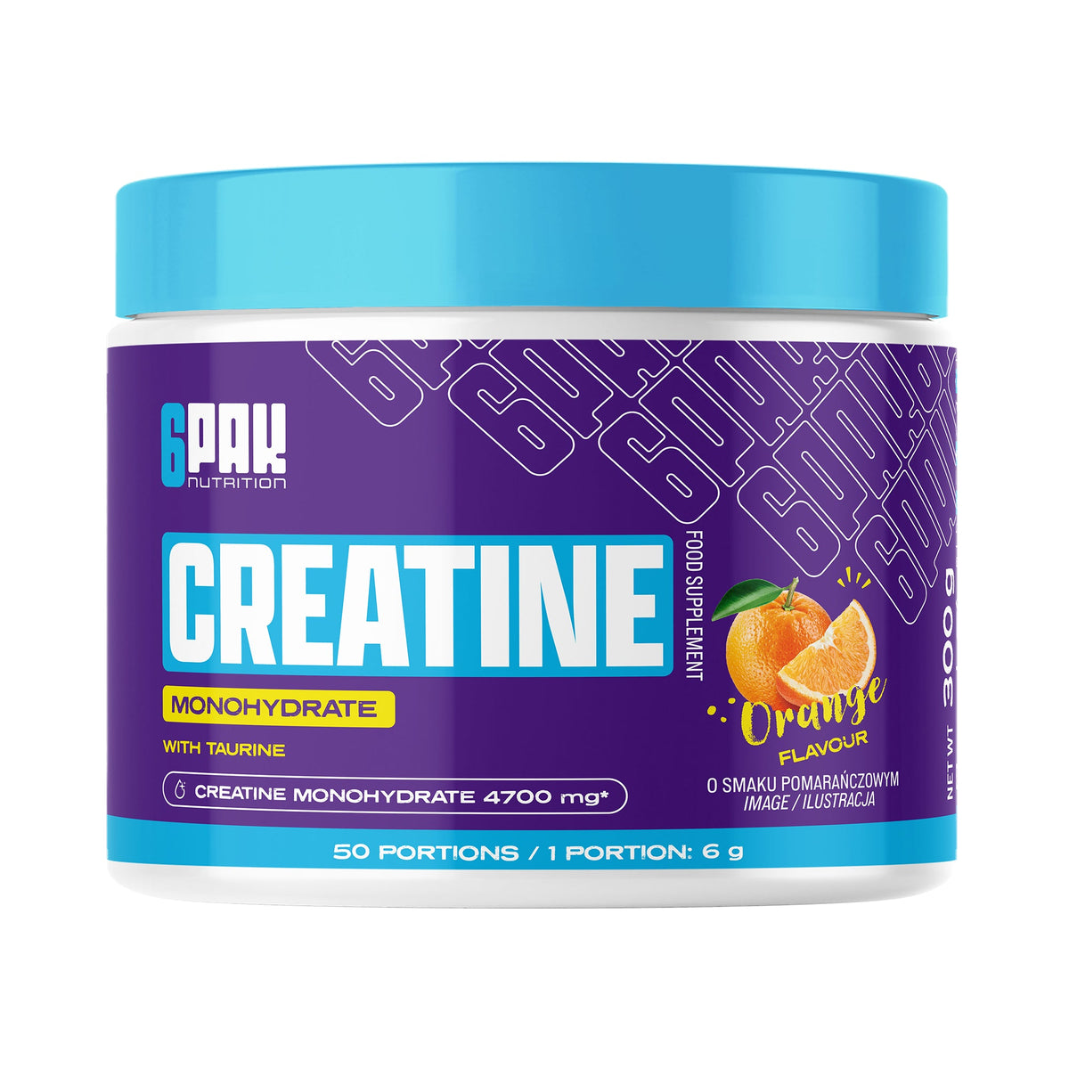 Creatine Monohydrate 6PACK