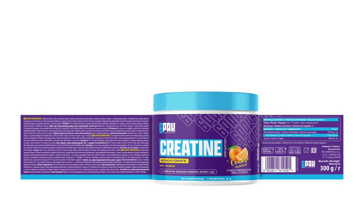 Creatine Monohydrate 6PACK