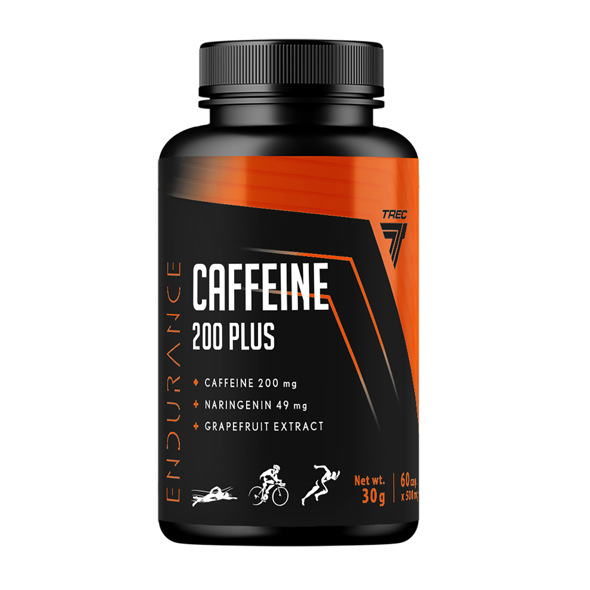 Trec Endurance Caffeine 200 Plus 60 cápsulas