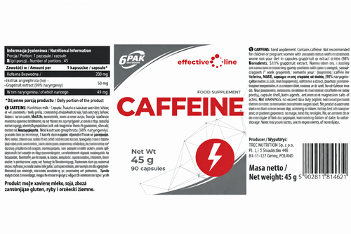 6PAK Caffeine