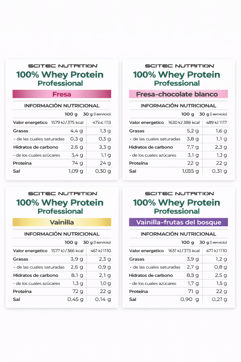 Scitec Whey Protein Professional