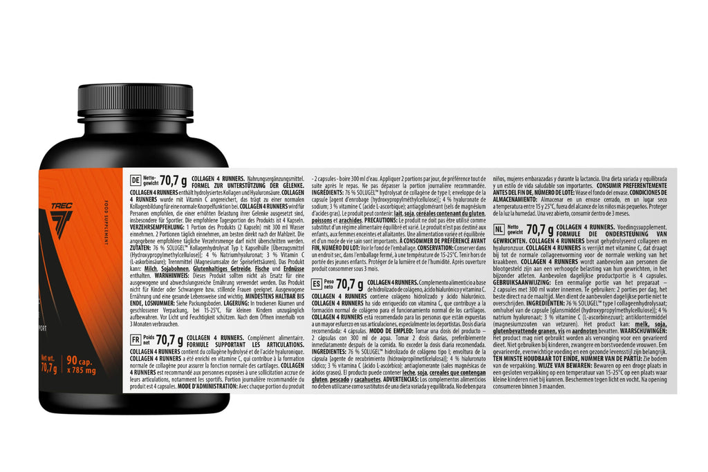 Trec Endurance Collagen 4 90 cápsulas