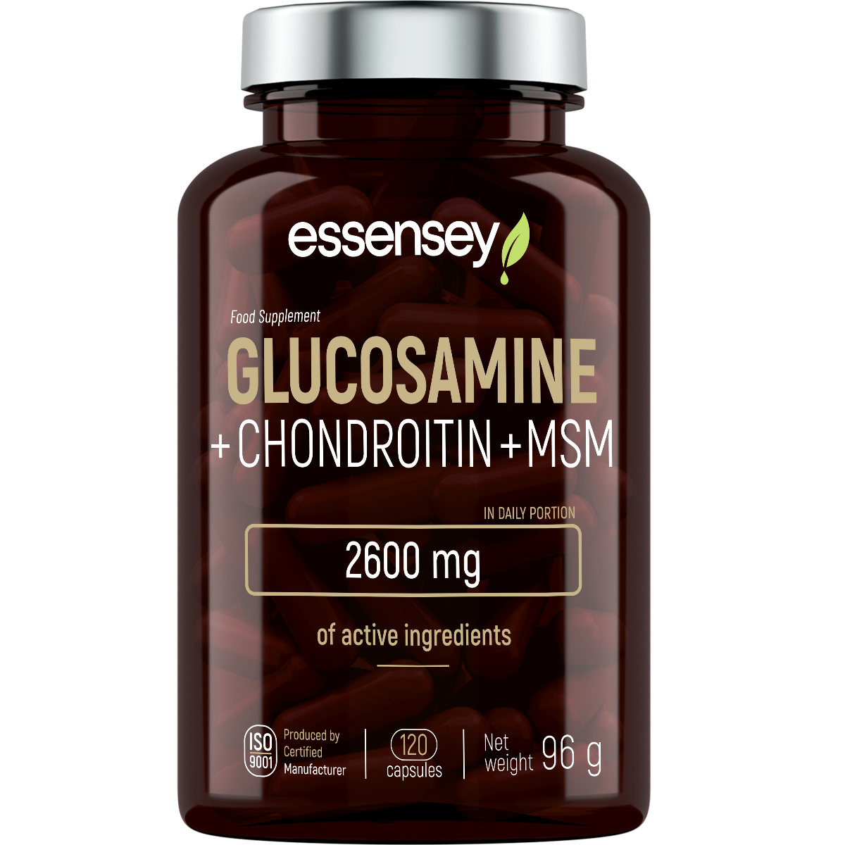 Essensey Glucosamine + Chondroitin + MSM