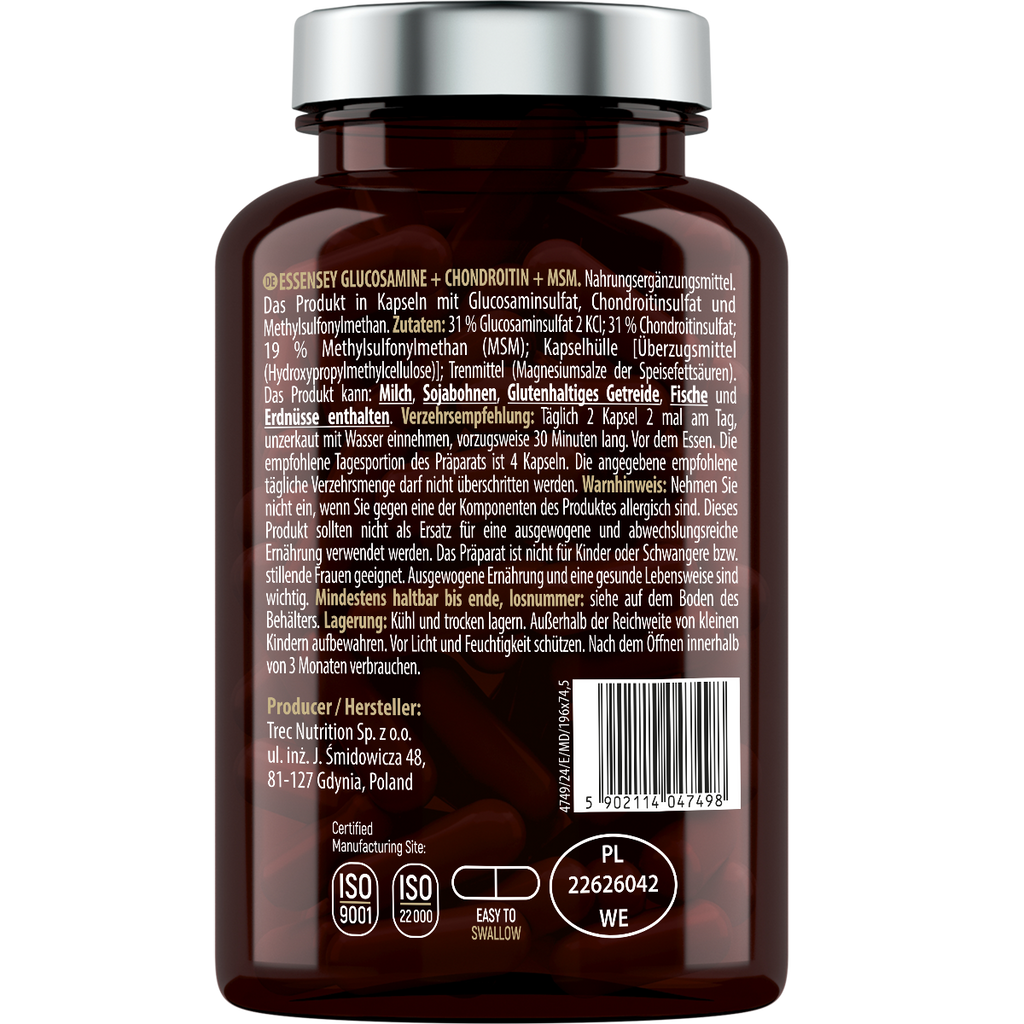 Essensey Glucosamine + Chondroitin + MSM