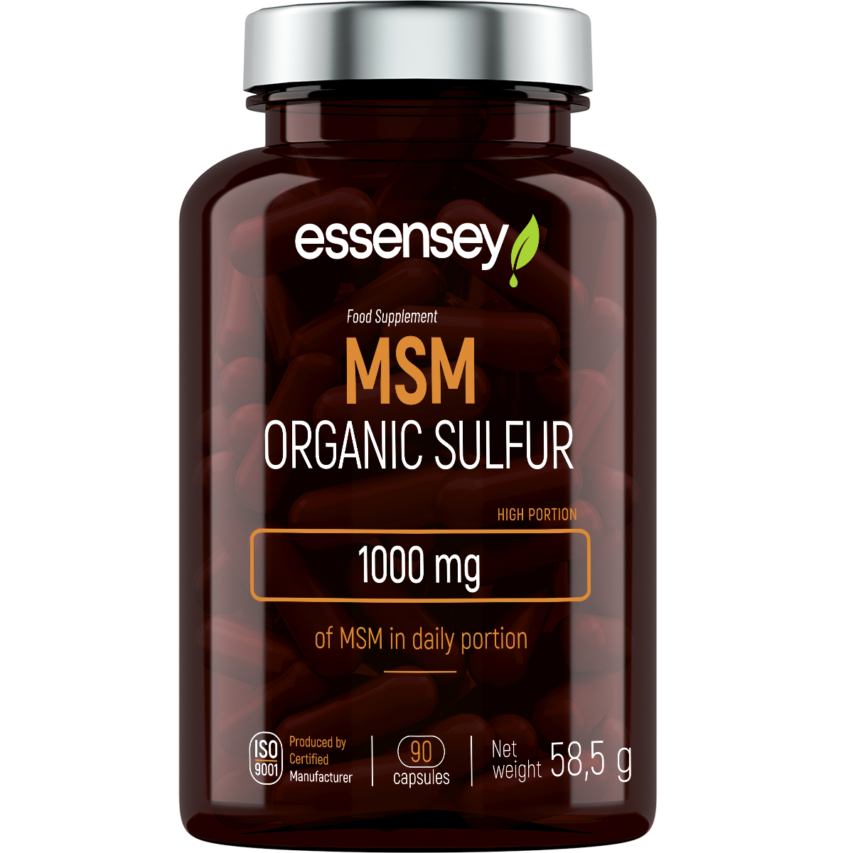 Essensey MSM Organic 90 cápsulas