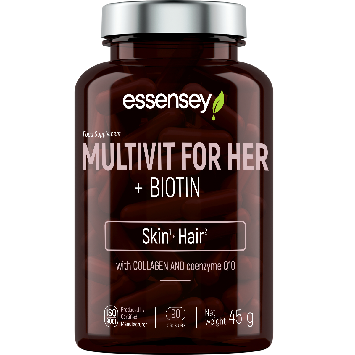 Essensey Multivit For Her + Biotin 90 cápsulas