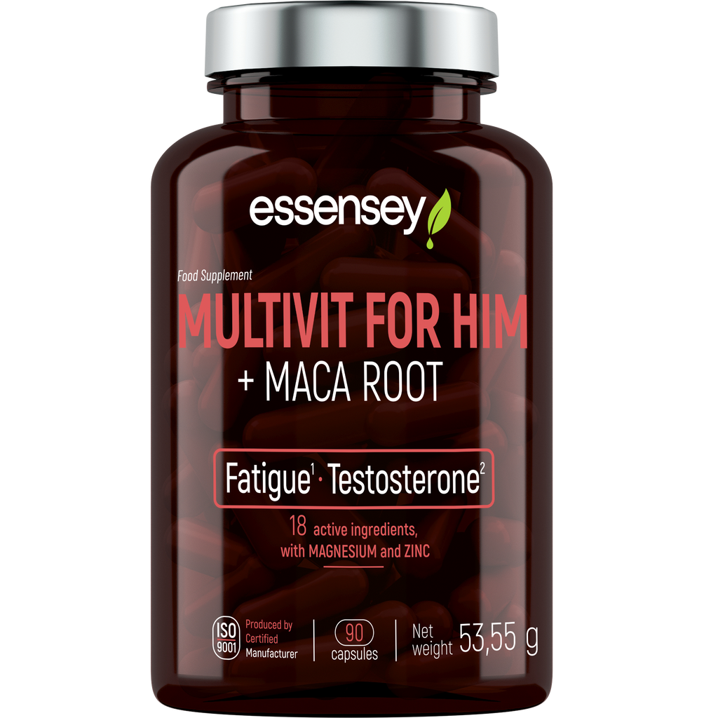 Essensey Multivit For Him + Maca Root 90 cápsulas