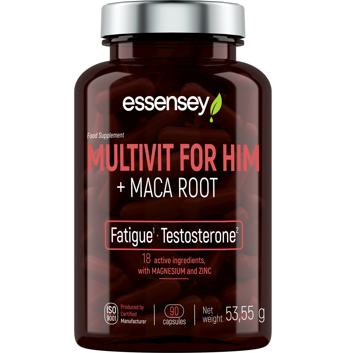 Essensey Multivit For Him + Maca Root 90 cápsulas