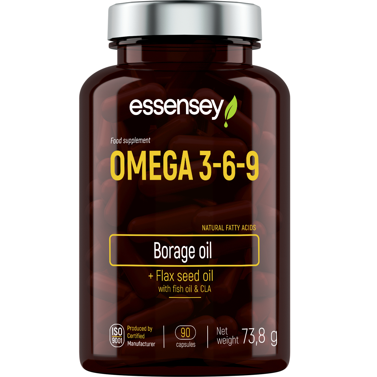Essensey Omega 3-6-9 90 cápsulas