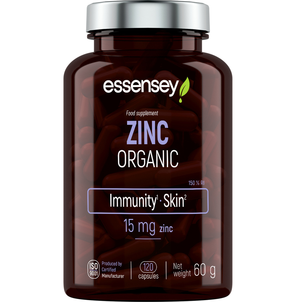 Essensey Zinc Organic 120 cápsulas