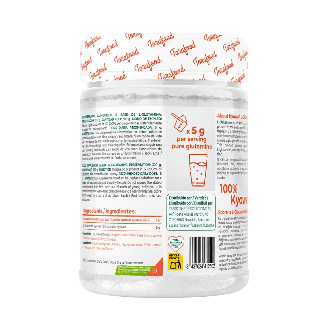 Torafood Glutamina 100% Kyowa 300 g
