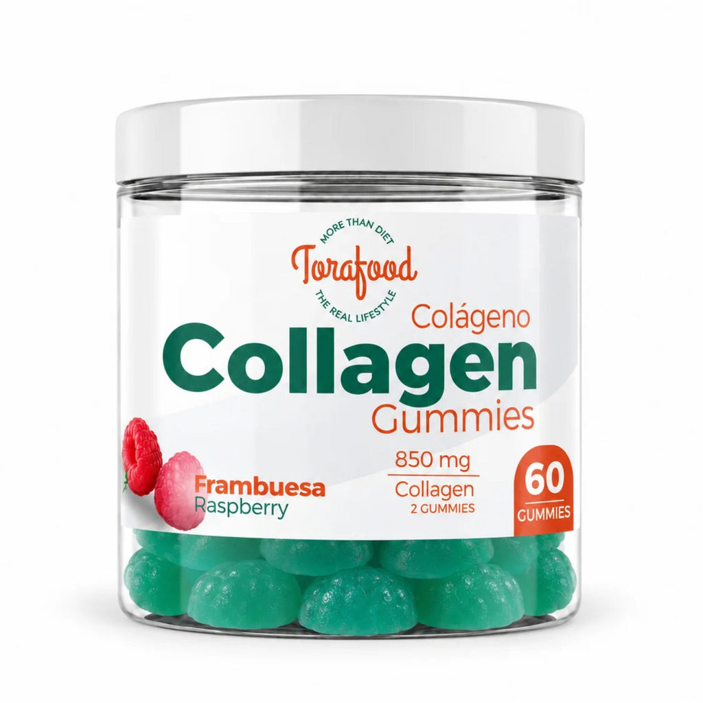 Torafood Gominolas de Colágeno 60 gummies Frambuesa