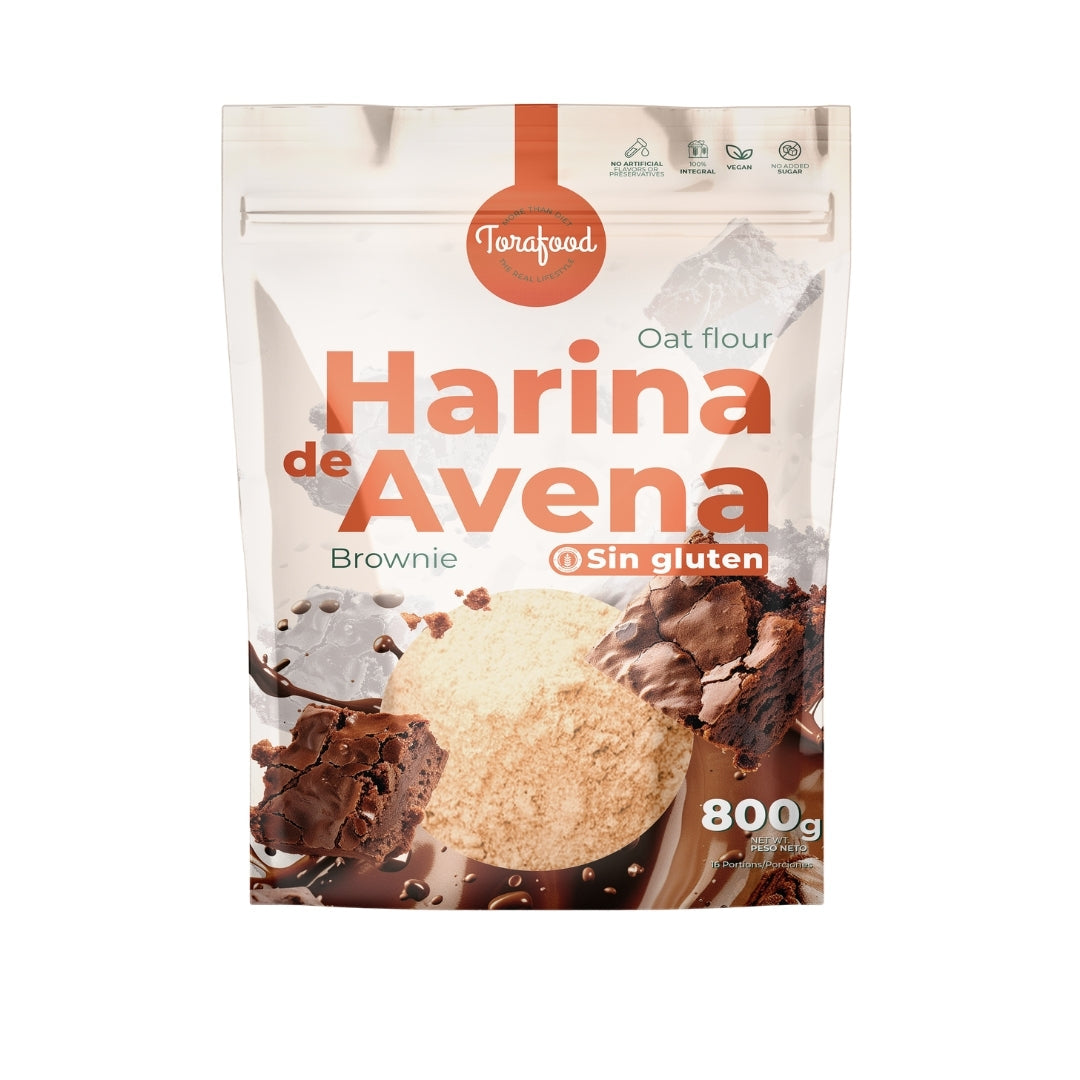 Torafood Harina de Avena Sin Gluten 800 g