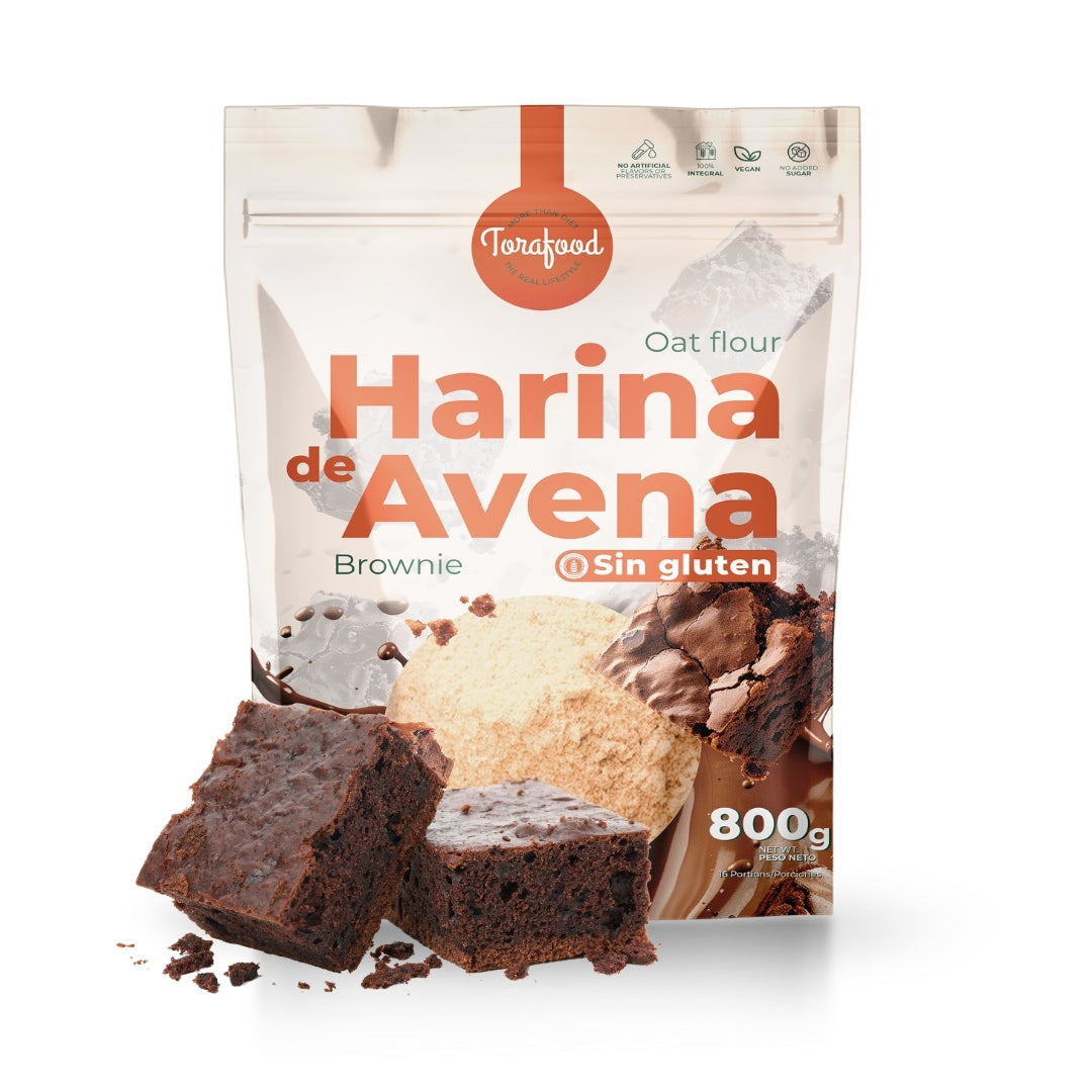 Torafood Harina de Avena Sin Gluten 800 g