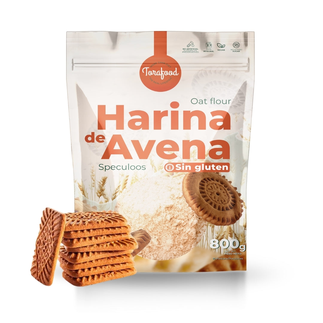 Torafood Harina de Avena Sin Gluten 800 g