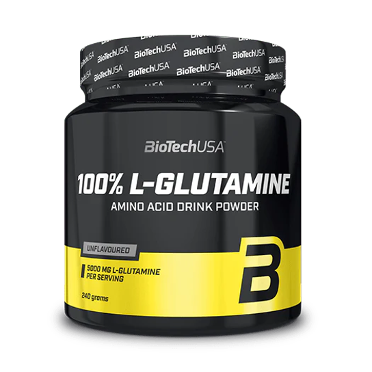 BiotechUSA 100% L-Glutamina 240 g