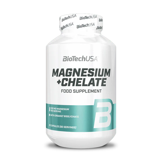BioTechUSA Magnesium + Chelate 60 cápsulas
