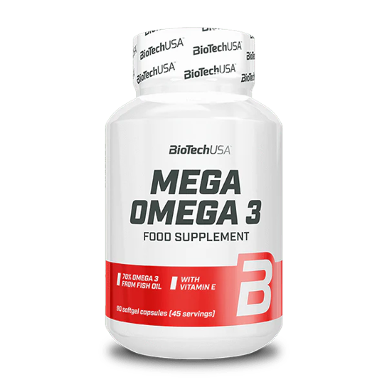 BioTechUSA Mega Omega 3 90 cápsulas