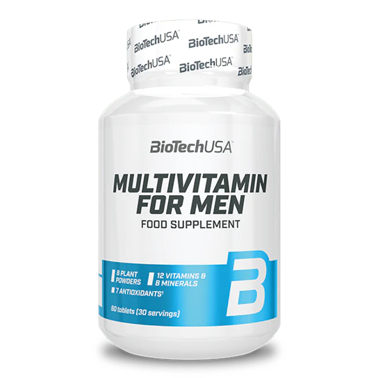 BioTechUSA Multivitamin for Men 60 comprimidos