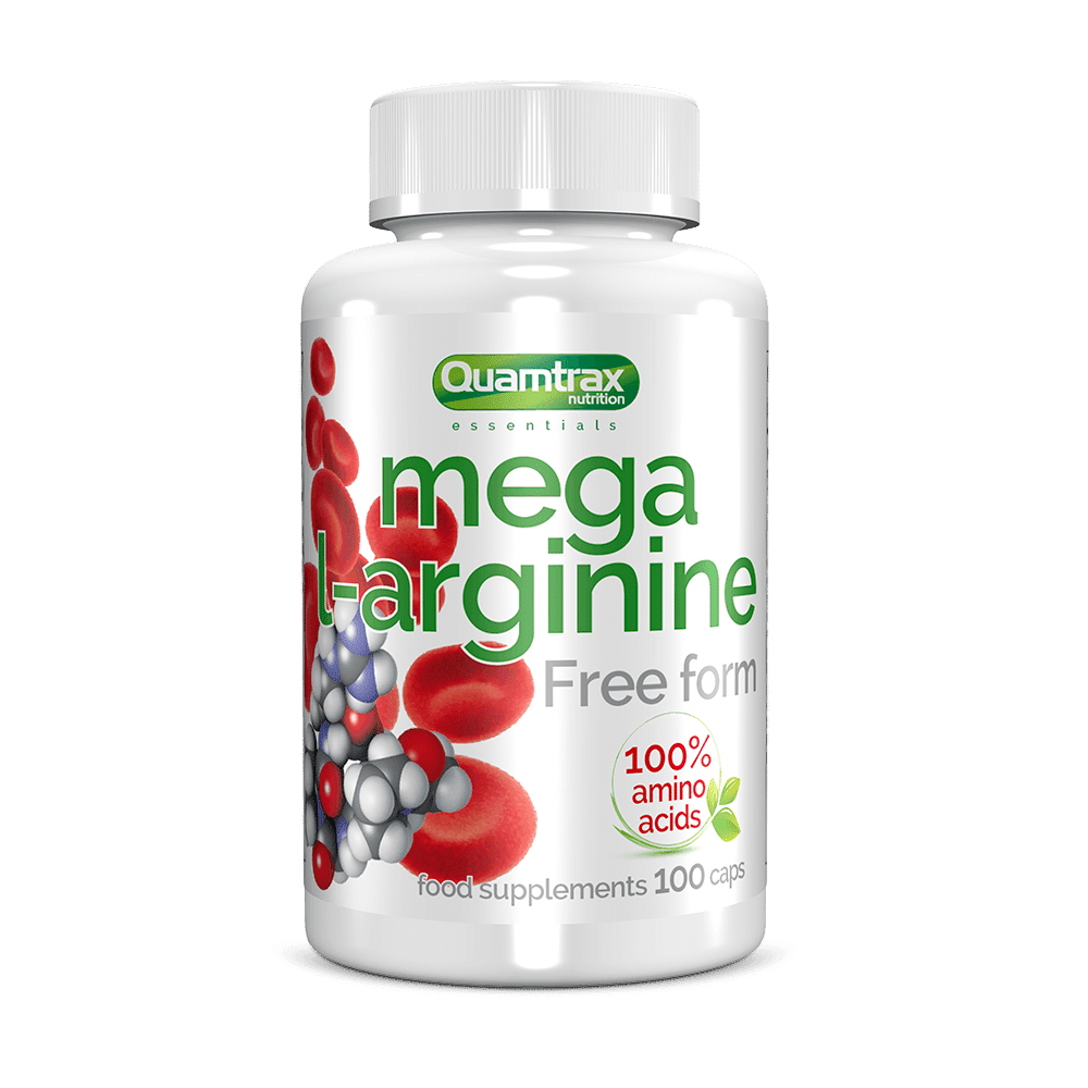 Quamtrax Mega L-Arginine 100 cápsulas