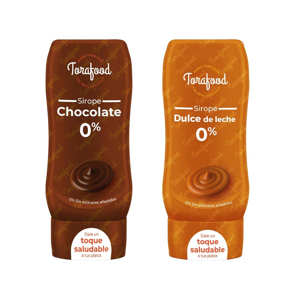 Torafood Pack Siropes Zero 330 ml Chocolate + Dulce de Leche