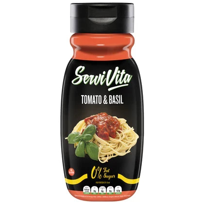 Servivita Salsa Zero Tomate & Albahaca 320 ml