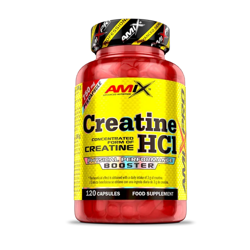 Amix Creatina HCl 120 cápsulas
