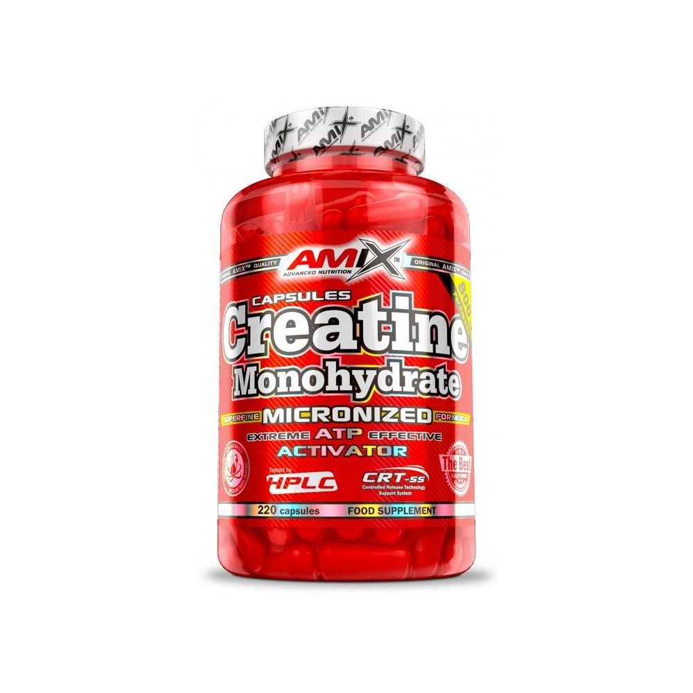 Amix Creatina Monohidrato 220 cápsulas