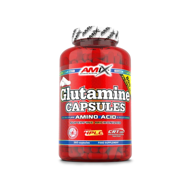 Amix Glutamina 360 cápsulas