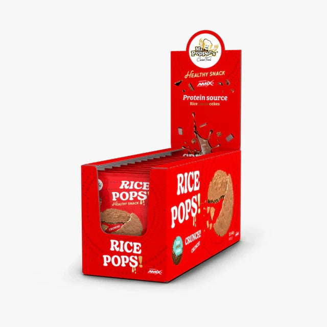 Mr Popper's Tortitas de Arroz Rice Pops Pack 12 x 40 g