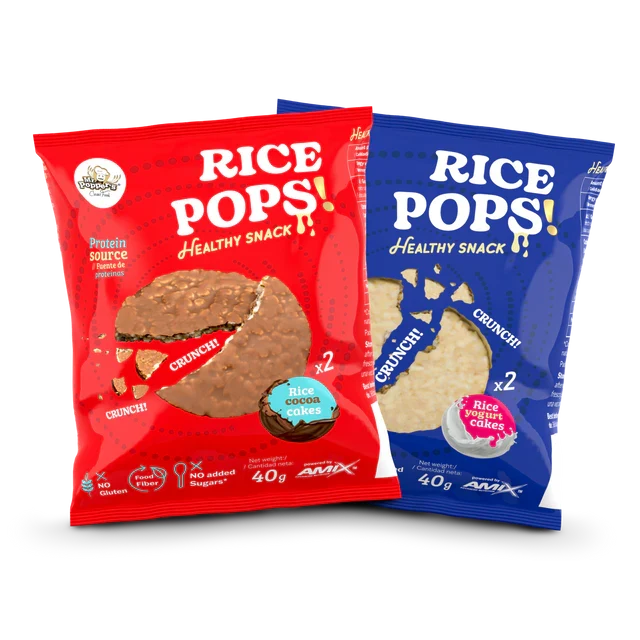 Mr Popper's Tortitas de Arroz Rice Pops Pack 12 x 40 g