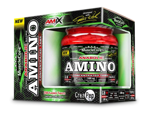 Amix Anabolic Amino con CreaPep 250 tabletas