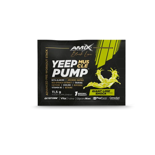 Amix Black Line Yeep Pump con Cafeína