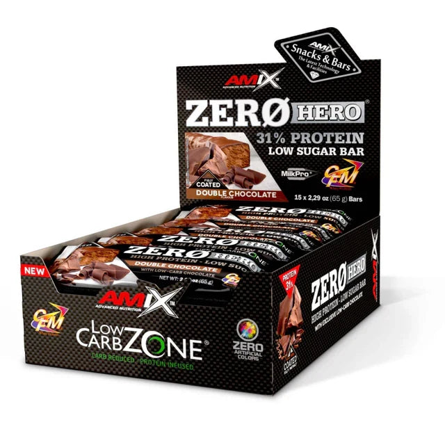 Amix Zero Hero Protein Bar Pack 15 x 65 g