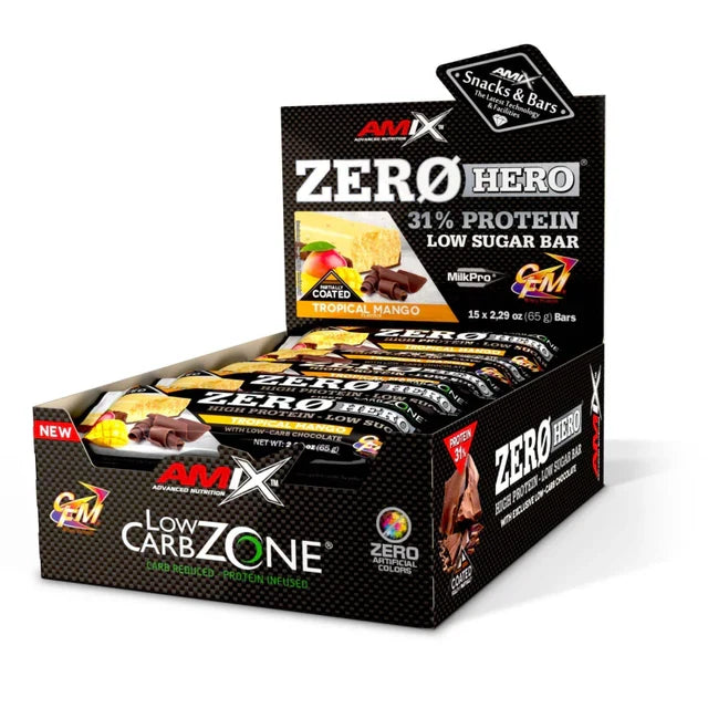 Amix Zero Hero Protein Bar Pack 15 x 65 g