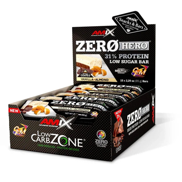 Amix Zero Hero Protein Bar Pack 15 x 65 g
